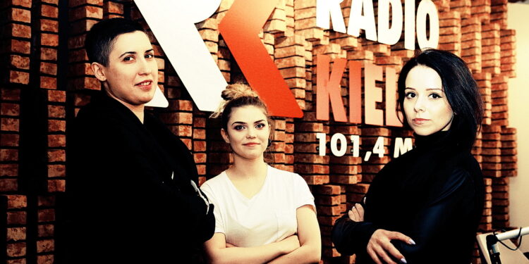 03.04.2018 Radio Kielce. Pokolenie M. Katarzyna Prędotka, Karolina Grzela i Monika Miller / Jarosław Kubalski / Radio Kielce
