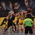 Paryż. Mecz Ligi Mistrzów Paris Saint-Germain - PGE VIVE Kielce / Krzysztof Bujnowicz / Radio Kielce