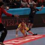 Paryż. Mecz Ligi Mistrzów Paris Saint-Germain - PGE VIVE Kielce / Krzysztof Bujnowicz / Radio Kielce