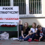 Piknik Patriotyczny w Szkole Podstawowej nr 32. Hasło pikniku "Biel i Czerwień" / Mateusz Kaczmarczyk / Radio Kielce