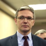 Komisja ds Polski Wschodniej Związku Województw RP w hotelu Tęczowy Młyn. Adam Jarubas - Marszałek Województwa Świętokrzyskiego, Przewodniczący Komisji ds. Polski Wschodniej ZWRP / Marzena Mąkosa / Radio Kielce