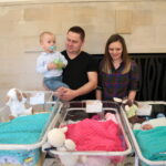 Trojaczki opuściły Wojewódzki Szpital Zespolony / Marzena Mąkosa / Radio Kielce