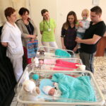 Trojaczki opuściły Wojewódzki Szpital Zespolony / Marzena Mąkosa / Radio Kielce