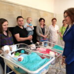 Trojaczki opuściły Wojewódzki Szpital Zespolony / Marzena Mąkosa / Radio Kielce