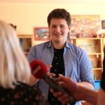 XXI Olimpiada Języka Migowego i Miganego Młodzieży Niesłyszącej Szkół Ponadgimnazjalnych / Marzena Mąkosa / Radio Kielce