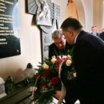 Spotkanie mieszkańców z wiceministrem obrony narodowej. Andrzej Bętkowski - wicewojewoda świętokrzyski, Wojciech Skurkiewicz - wiceminister Obrony Narodowej / Marzena Mąkosa / Radio Kielce