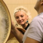 Próba Zespołu Reborn w Filharmonii Świętokrzyskiej. Odrodzony Dźwięk - koncert muzyki etno / Marzena Mąkosa / Radio Kielce