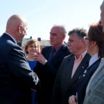 Minister Spraw Wewnętrznych i Administracji,  Joachim Brudziński spotkał się z mieszkańcami Chmielnika / Marzena Mąkosa / Radio Kielce