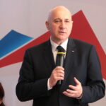 Spotkanie Ministra Spraw Wewnętrznych z wojewódzkimi szefami służb podlegającymi jego resortowi. Joachim Brudziński - Minister Spraw Wewnętrznych / Marzena Mąkosa / Radio Kielce