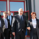 Minister Joachim Brudziński odwiedził remontowaną jednostkę Straży Pożarnej / Marzena Mąkosa / Radio Kielce