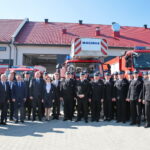 Minister Joachim Brudziński odwiedził remontowaną jednostkę Straży Pożarnej / Marzena Mąkosa / Radio Kielce