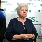 Konferencja PSL o "emeryturze bez podatku". Marianna Szymkiewicz - przewodnicząca Okręgowej Sekcji Emerytów i Rencistów ZNP / Marzena Mąkosa / Radio Kielce