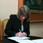 Konferencja PSL o "emeryturze bez podatku". Bogusława Wypych - radna Sejmiku Województwa Świętokrzyskiego / Marzena Mąkosa / Radio Kielce