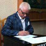 Konferencja PSL o "emeryturze bez podatku". Józef Lasek - Stowarzyszenie Emerytów, Rencistów i Inwalidów "Senior" Małogoszcz / Marzena Mąkosa / Radio Kielce