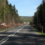 Droga w Cisowie / Marzena Mąkosa / Radio Kielce