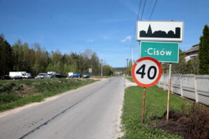 Droga w Cisowie / Marzena Mąkosa / Radio Kielce