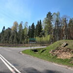 Droga w Cisowie / Marzena Mąkosa / Radio Kielce