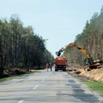 Droga w Cisowie / Marzena Mąkosa / Radio Kielce