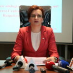 Nowe funkcje Centrum Powiadamiania Ratunkowego w Kielcach - przejęcie obsługi numeru alarmowego 997 przez Centrum Powiadamiania Ratunkowego. Na zdjęciu: Agata Wojtyszek - wojewoda świętokrzyski / Marzena Mąkosa / Radio Kielce