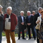 Odsłonięcie "Ławeczek Jerzego Kapuścińskiego" na kieleckiej Kadzielni / Marzena Mąkosa / Radio Kielce