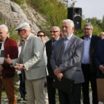 Odsłonięcie "Ławeczek Jerzego Kapuścińskiego" na kieleckiej Kadzielni / Marzena Mąkosa / Radio Kielce