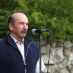 Odsłonięcie "Ławeczek Jerzego Kapuścińskiego" na kieleckiej Kadzielni. Witold Zielono - Inżynier budownictwa  / Marzena Mąkosa / Radio Kielce