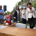 Odsłonięcie "Ławeczek Jerzego Kapuścińskiego" na kieleckiej Kadzielni / Marzena Mąkosa / Radio Kielce