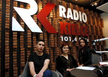 Pokolenie M. Na zdjęciu: Katarzyna Prędotka, Weronika Michalec i Monika Miller / Marzena Mąkosa / Radio Kielce