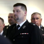 Wystawa "Rycerze Floriana - historia i tradycja" w Starostwie Powiatowym / Marzena Mąkosa / Radio Kielce