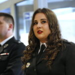 Wystawa "Rycerze Floriana - historia i tradycja" w Starostwie Powiatowym / Marzena Mąkosa / Radio Kielce