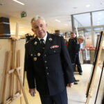 Wystawa "Rycerze Floriana - historia i tradycja" w Starostwie Powiatowym / Marzena Mąkosa / Radio Kielce