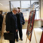 Wystawa "Rycerze Floriana - historia i tradycja" w Starostwie Powiatowym / Marzena Mąkosa / Radio Kielce