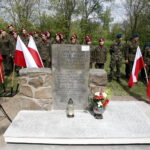 Uroczystości przy pomniku rozstrzelanych patriotów na ul. Karczówkowskiej / Marzena Mąkosa / Radio Kielce