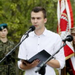 Uroczystości przy pomniku rozstrzelanych patriotów na ul. Karczówkowskiej / Marzena Mąkosa / Radio Kielce