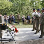 Uroczystości przy pomniku rozstrzelanych patriotów na ul. Karczówkowskiej / Marzena Mąkosa / Radio Kielce