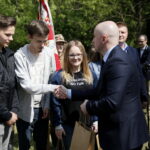 Uroczystości przy pomniku rozstrzelanych patriotów na ul. Karczówkowskiej / Marzena Mąkosa / Radio Kielce