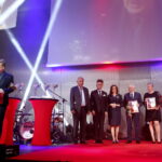 Nagroda Laur Świętokrzyski 2017. Gmina Kielce otrzymała nagrodę w kategorii Gmina Innowacyjna. Przemawia Wojciech Lubawski - prezydent Miasta Kielce / Marzena Mąkosa / Radio Kielce