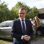 Wiceminister spraw wewnętrznych i administracji z wizytą w regionie. Paweł Szefernaker - wiceminister w MSWiA, Pełnomocnik Rządu ds. Współpracy z Samorządem Terytorialnym / Marzena Mąkosa / Radio Kielce