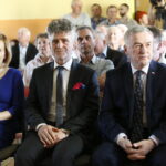 Wiceminister spraw wewnętrznych i administracji z wizytą w regionie. Na zdjęciu: Anna Krupka - posłanka PiS, Krzysztof Słoń - senator RP i Andrzej Bętkowski - wicewojewoda świętokrzyski / Marzena Mąkosa / Radio Kielce