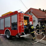 Pożar przy ulicy Granice / Marzena Mąkosa / Radio Kielce