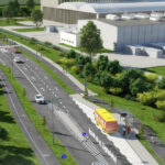 Wizualizacja przebudowy ulicy Olszewskiego w Kielcach / MZD Kielce