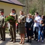 Uroczystości w Jeleńcu upamiętniające wygraną bitwę oddziału Szarego z żandarmerią niemiecką 1 kwietnia 1944 roku / Emilia Sitarska / Radio Kielce