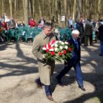 Uroczystości w Jeleńcu upamiętniające wygraną bitwę oddziału Szarego z żandarmerią niemiecką 1 kwietnia 1944 roku / Emilia Sitarska / Radio Kielce