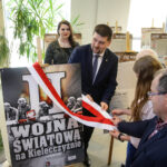 04.04.2018 Kielce. Wystawa w starostwie „II wojna światowa na kielecczyźnie” / Wojciech Habdas / Starostwo Powiatowe Kielce