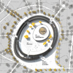 Wizualizacja kompleksu urządzeń uzdrowiskowych w Busku-Zdroju / 2pm architekci