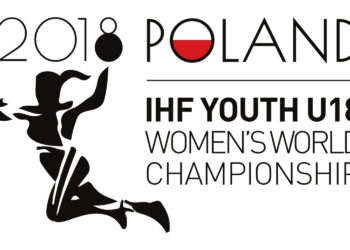 Logo Mistrzostw Świata U-18 w Piłce Ręcznej Kobiet 2018 / IHF