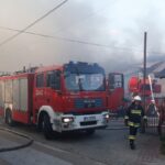 Chmielnik. Pożar masarni Janpol / Jarosław Kubalski / Radio Kielce