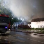 Chmielnik. Pożar masarni Janpol / Jarosław Kubalski / Radio Kielce