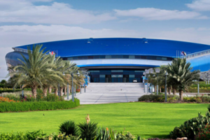 Hamdan Sports Complex w Dubaju. Miejsce pojedynku PGE Vive Kielce i FC Barcelona / Hamdan Sports Complex