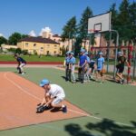 Włoszczowa. Uczniowie trenowali grę w baseball / Daniel Lenart / Radio Kielce